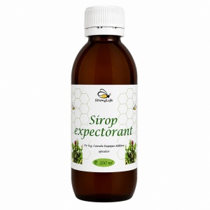 Sirop expectorant cu miere de albine - 200ml by Dr. Ing. Cornelia Dostetan Abalaru apicultor
