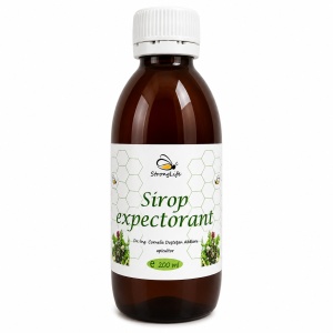 Expectorant Syrup with Honey – 200ml by Dr. Ing. Cornelia Dostetan Abalaru, Beekeeper - Img 3
