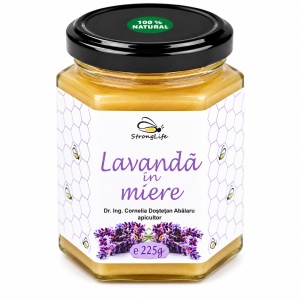 Lavanda in miere - 225g by Dr. Ing. Cornelia Dostetan Abalaru apicultor