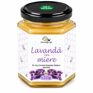 Lavanda in miere - 225g by Dr. Ing. Cornelia Dostetan Abalaru apicultor