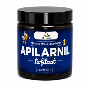 Lyophilized Apilarnil StrongLife – 90 capsules by Dr. Ing. Cornelia Dostetan Abalaru, beekeeper