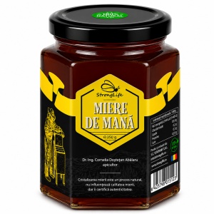 Miere de mana 100% naturala - 350g by Dr. Ing. Cornelia Dostetan Abalaru apicultor