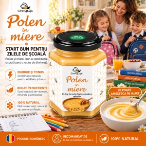 Polen in miere - 225g by Dr. Ing. Cornelia Dostetan Abalaru apicultor - Img 2