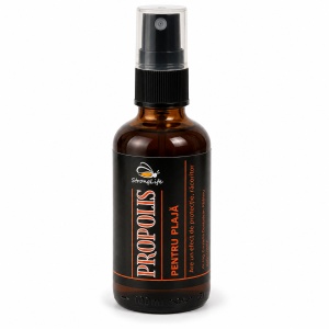 Spray cu propolis pentru plaja - 100ml by Dr. Ing. Cornelia Dostetan Abalaru apicultor