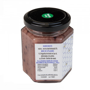 Aronia in Honey – 225g by Dr. Ing. Cornelia Dostetan Abalaru, Beekeeper - Img 2