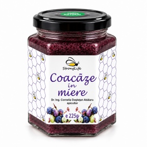 Coacaze in miere - 225g by Dr. Ing. Cornelia Dostetan Abalaru apicultor - Img 4