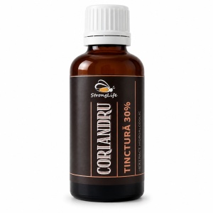 Coriander Leaf Tincture – 50ml by Dr. Ing. Cornelia Dostetan Abalaru, Beekeeper