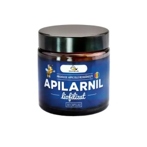 Lyophilized Apilarnil StrongLife – 30 capsules by Dr. Ing. Cornelia Dostetan Abalaru, beekeeper - Img 1