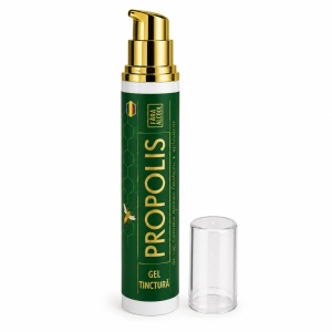 Propolis Tincture Gel 30% StrongLife – 15ml by Dr. Ing. Cornelia Dostetan Abalaru, beekeeper