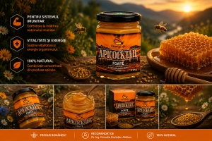 ApiCocktail® Forte - 225g Beekeeping Mix for Immune System Strengthening, Revitalization, and Energy Boost by Dr. Cornelia Dostetan Abalaru, Beekeeper - Img 3