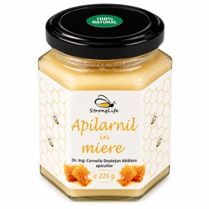 Apilarnil in miere - 225g by Dr. Ing. Cornelia Dostetan Abalaru apicultor