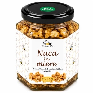 Nuca in miere - 225g by Dr. Ing. Cornelia Dostetan Abalaru apicultor