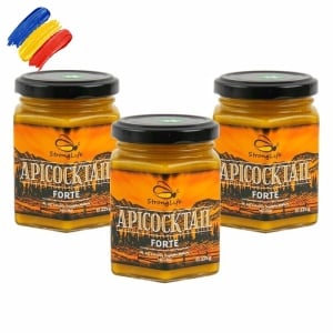 Pachet ApiCocktail® Forte - 3 x 225g cocktail-uri apicole pentru intarirea sistemului imunitar, revitalizarea și energizarea organismului by Dr. Ing. Cornelia Dostetan Abalaru apicultor - Img 1