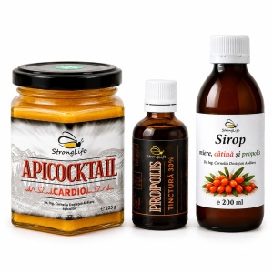 Pachet sanatatea parintilor - produse apicole naturale cu Miere și Propolis