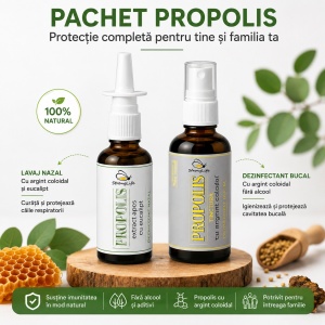 Propolis & colloidal silver set – nose & throat protection - Img 2