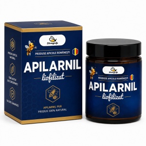 Apilarnil Liofilizat StrongLife - 30 capsule by Dr. Ing. Cornelia Dostetan Abalaru apicultor