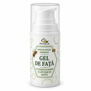 Gel de fata cu venin de albine si laptisor de matca - 30ml by Dr. Ing. Cornelia Dostetan Abalaru apicultor