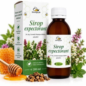 Sirop expectorant cu miere de albine - 200ml by Dr. Ing. Cornelia Dostetan Abalaru apicultor - Img 3