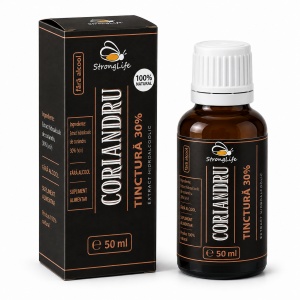 Tinctura din frunze de coriandru - 50ml by Dr. Ing. Cornelia Dostetan Abalaru apicultor