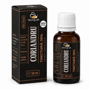 Tinctura din frunze de coriandru - 50ml by Dr. Ing. Cornelia Dostetan Abalaru apicultor