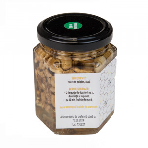 Walnut in Honey – 225g by Dr. Ing. Cornelia Dostetan Abalaru, Beekeeper - Img 2