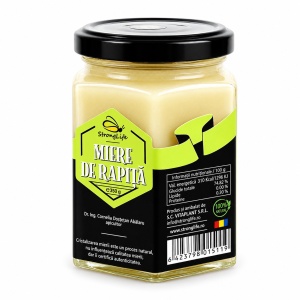 100% Natural Rapeseed Honey - 350g by Dr. Ing. Cornelia Dostetan Abalaru, Beekeeper - Img 5