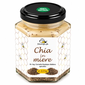 Chia in miere - 225g by Dr. Ing. Cornelia Dostetan Abalaru apicultor