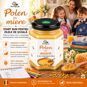 Polen in miere - 225g by Dr. Ing. Cornelia Dostetan Abalaru apicultor - Img 4