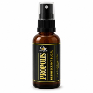 Propolis dezinfectant bucal fara alcool - 50ml by Dr. Ing. Cornelia Dostetan Abalaru apicultor