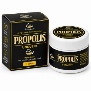 Propolis unguent - 28g by Dr. Ing. Cornelia Dostetan Abalaru apicultor