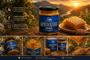 ApiCocktail® Barbati - 225g cocktail apicol pentru imunitate cu miere, polen, propolis, apilarnil by Dr. Ing. Cornelia Dostetan Abalaru apicultor - Img 3