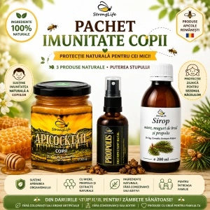 Pachet imunitate copii – produse apicole naturale cu Miere și Propolis - Img 2