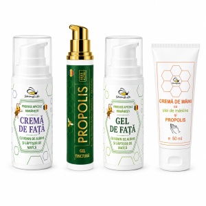 Pachet ingrijire completă – produse apicole naturale pentru Față și Mâini