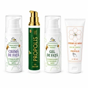 Pachet ingrijire completă – produse apicole naturale pentru Față și Mâini
