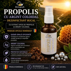 Pachet propolis cu argint coloidal – protecție nas & gât - Img 3