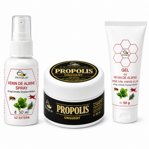 Pachet revigorare & ingrijire – venin de albine și propolis