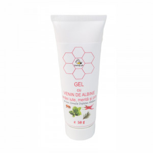 Revitalizing Gel with Bee Venom – 50g, Chili Pepper, Mint, and Pine by Dr. Ing. Cornelia Dostetan Abalaru, Beekeeper - Img 1