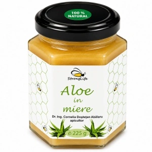 Aloe in miere - 225g by Dr. Ing. Cornelia Dostetan Abalaru apicultor
