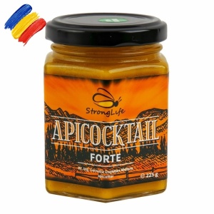 ApiCocktail® Forte - 225g Beekeeping Mix for Immune System Strengthening, Revitalization, and Energy Boost by Dr. Cornelia Dostetan Abalaru, Beekeeper - Img 1