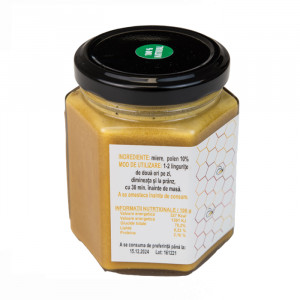 Bee Pollen in Honey – 225g by Dr. Ing. Cornelia Dostetan Abalaru, Beekeeper - Img 2