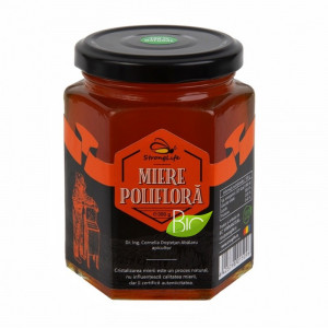 BIO Polyfloral Honey – 350g by Dr. Ing. Cornelia Dostetan Abalaru, Beekeeper