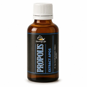 Propolis extract natural apos - 50 ml by Dr. Ing. Cornelia Dostetan Abalaru apicultor