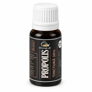 Tinctura de propolis 30% - 10ml by Dr. Ing. Cornelia Dostetan Abalaru apicultor