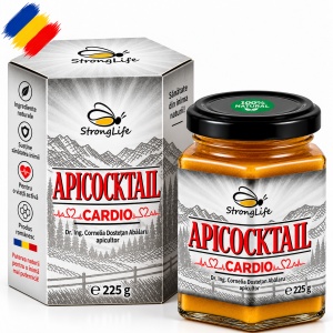 ApiCocktail® Cardio - 225g Beekeeping Mix with Cardiovascular Therapeutic Properties by Dr. Cornelia Dostetan Abalaru, Beekeeper