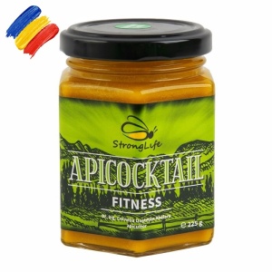 ApiCocktail® Fitness - 225g Apicultural Mix for Enhanced Physical and Mental Performance by Dr. Ing. Cornelia Dostetan Abalaru, Beekeeper - Img 1