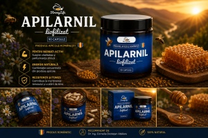 Apilarnil Liofilizat StrongLife - 90 capsule by Dr. Ing. Cornelia Dostetan Abalaru apicultor - Img 3