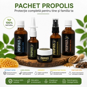 Pachet Imunitate Propolis by Dr. Ing. Cornelia Dostetan Abalaru apicultor - Img 2