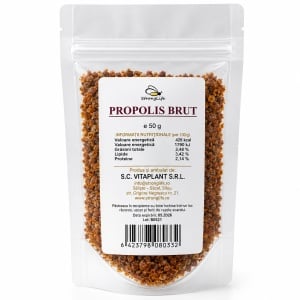 Raw Propolis – 50g by Dr. Ing. Cornelia Dostetan Abalaru, Beekeeper