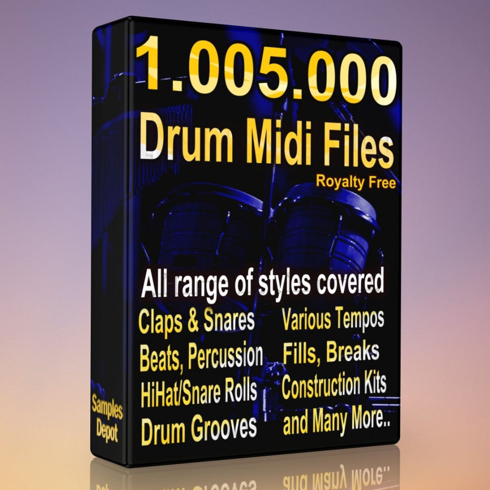 Drums Midi Collection