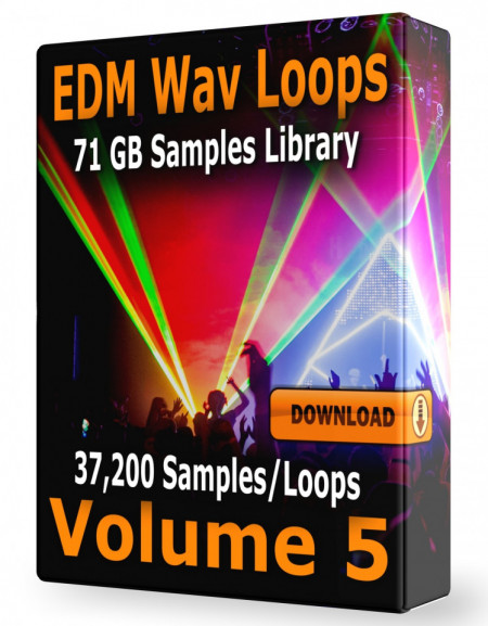 EDM Loops Volume 5 Collection Download 37.200 Samples
